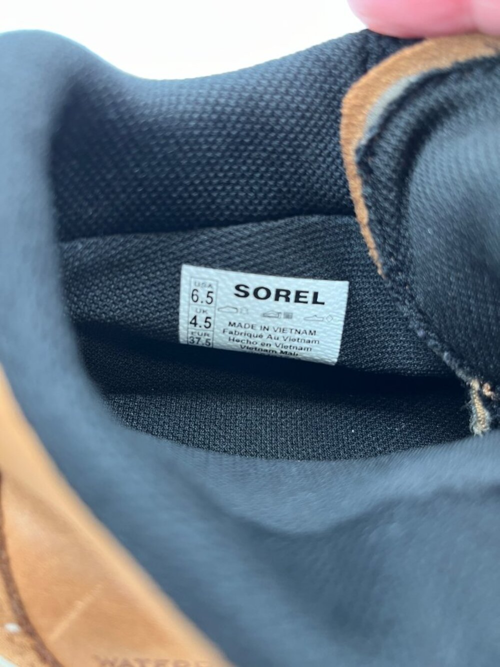 Sorel Out N About IV Classic Boots Brown Size 6.5 Waterproof Leather High Top - Picture 10 of 13